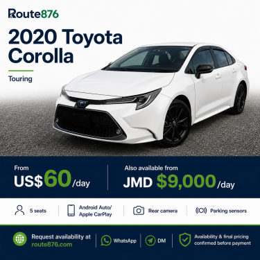 2020 Toyota Corolla Touring For Rent Cars Kingston