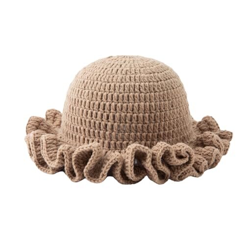 Crochet Ruffle Hat