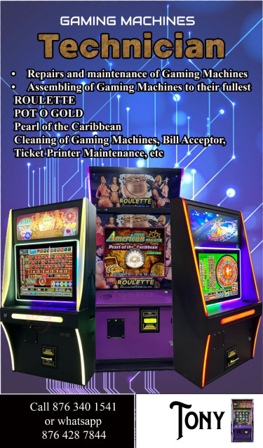 Gaming Machine Technician, Roulette & Pot O Gold Maintenance Kingston