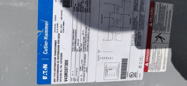 30 KVA 3 PHASE TRANSFORMER 