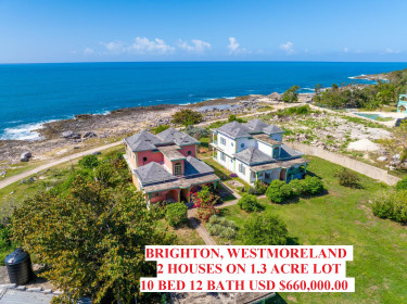2 HOUSES ON 1.3 ACRES 10BED 12BATH USD$660,000 Houses Brighton