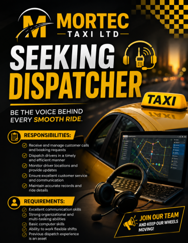 Mortectaxi@yahoo.com Full Time Jobs 50 Whitehall Ave Off Red Hills Road 