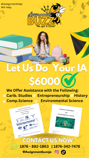 We Do SBA's  $6000 Whatsapp Us 1876-892-1863