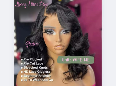 13x4 Frontal Wig 16” Hair Delivery