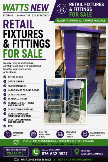 FIXTURES And FITTINGS Offices Half Way Tree