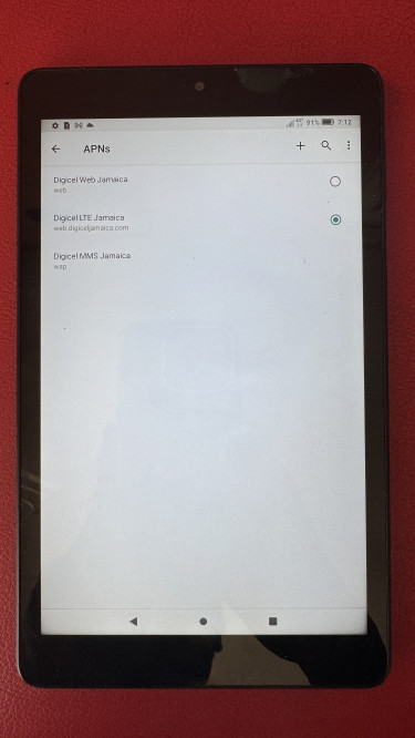 8” TCL Tablet