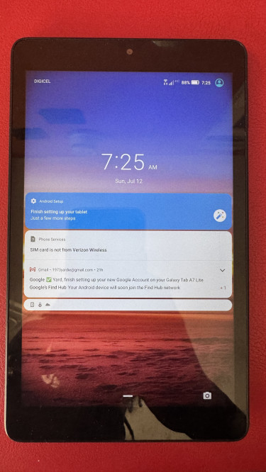 8” TCL Tablet