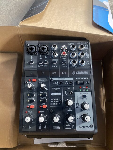 AG06MK2 LIVE STREAM MIXER Venues & Equipment Montego Bay