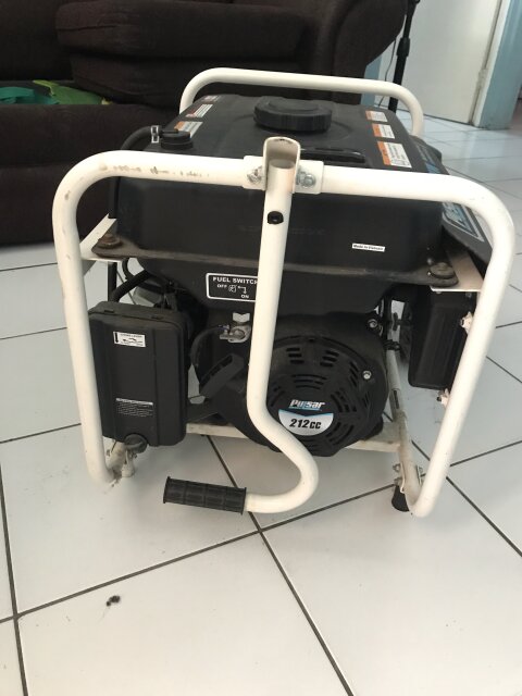 3500W Pulsar Gasoline Generator Tools Cumberland Portmore