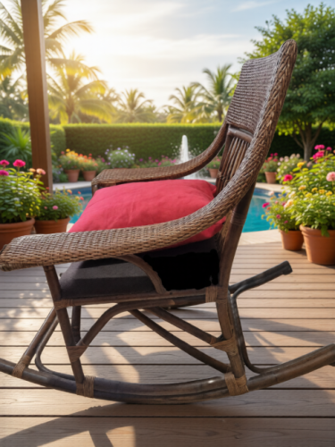 Rustic Rocking Chair