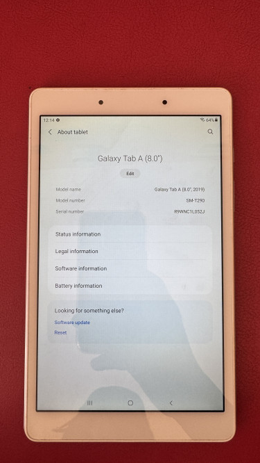 8” Samsung Galaxy Tab A
