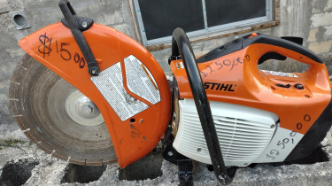 14 Inch Concrete Saw With Extra Blade 