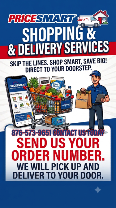 PriceSmart Shopping + Delivery Groceries Greater Portmore