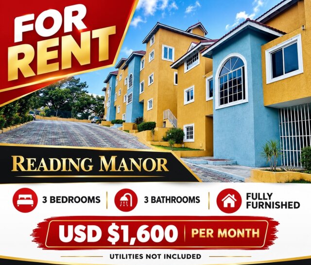 Charming 3 Bedrooms In Reading Manor For $1600 Houses Montego Bay