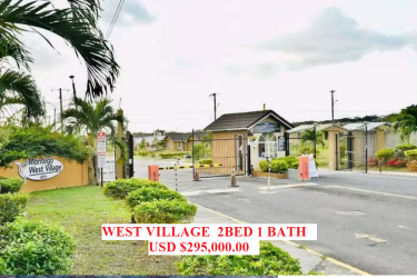 WEST VILLAGE 2 BED 1 BATH USD 295,000 Houses Montego Bay