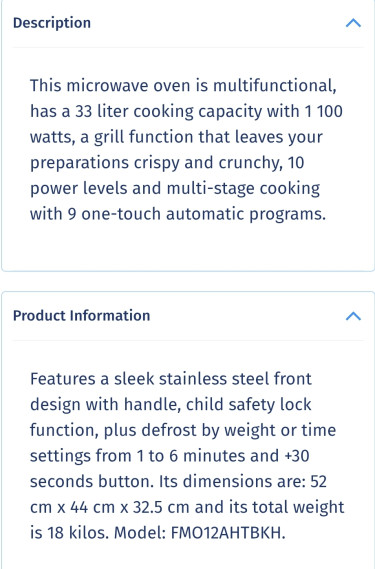 Microwave/Grill, 1.2 Cubic