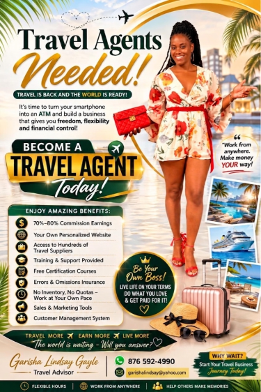 Travel Business Opportunity  Part Time Jobs Kingston 
