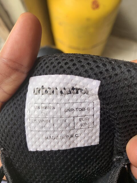Combat Boot Size 8
