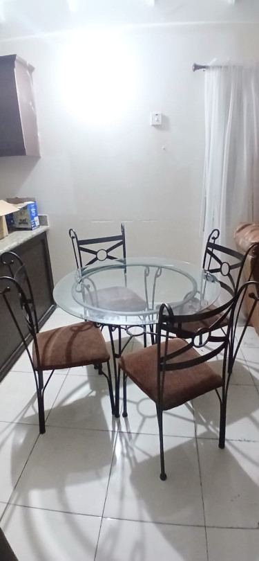 Glass Table & Chairs Tables & Desks The Orchards