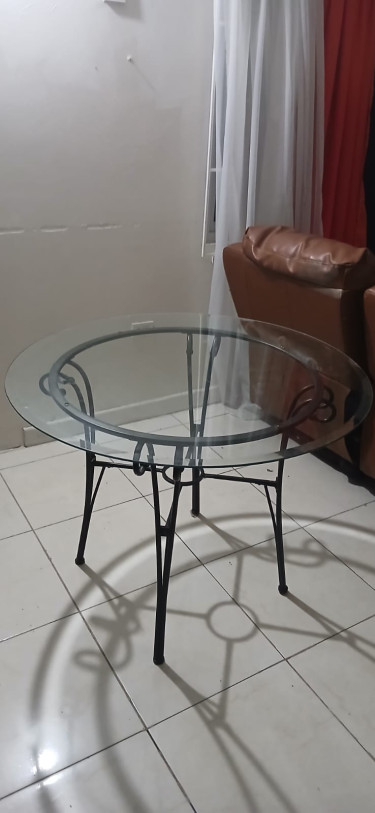 Glass Table & Chairs