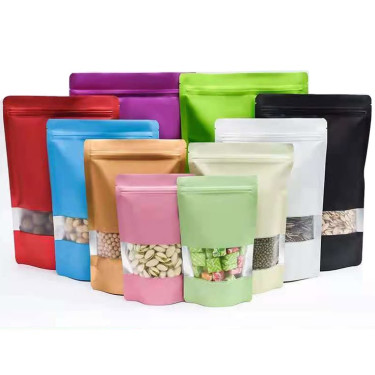 Resealable Mylar Bags Featuring Clear Display Wind Printing & Design Services 2046 E 56th STREET APT. 3FL. BROOKLYN, NY 11234, USA