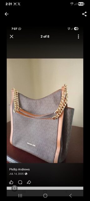 Authentic Michael Kors Bag (Huge Discount!!)
