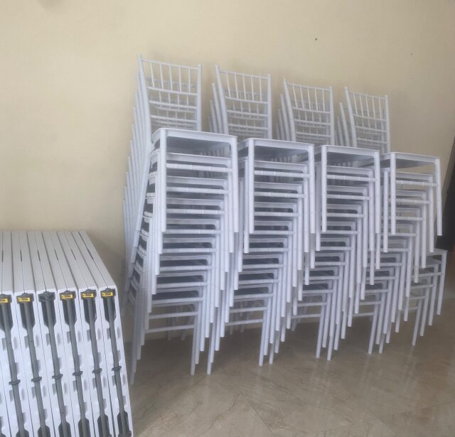 6ft Folding Table And Chairs For Rent Event Planning Services Portmore