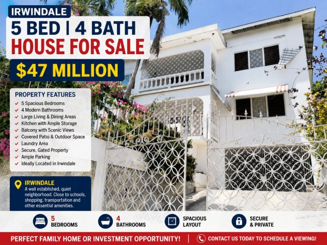 IRWINDALE 4 BED 3 BATH $47 MILLION Houses Montego Bay