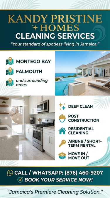 Kandy Prestine Homes  Airbnb & Hotels Falmouth, Hanover, Hopewell And Montegobay 
