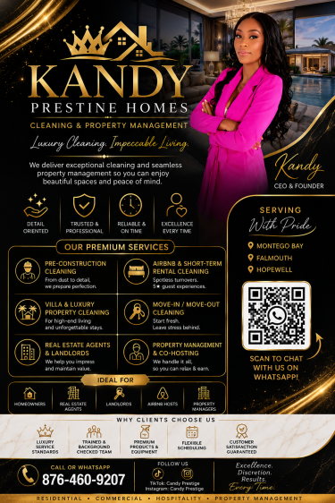 1 Bedroom,1 Bedroom Or Apartments Apartments Falmouth, Hanover, Hopewell And Montegobay 