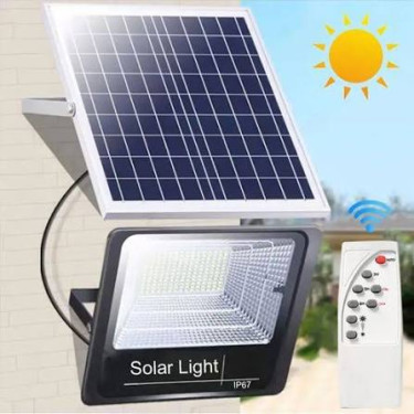 Solar Flood Light 200 Watt Smart Home & Surveillance Seaview Garden Pacific Boulevard Sda Church 
