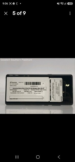 SAMSUNG GALAXY NOTE 8