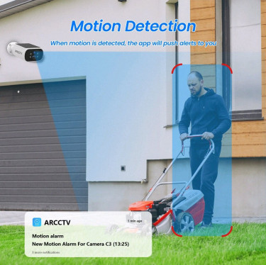 ARCCTV  Wireless Security Camera Outdoor 