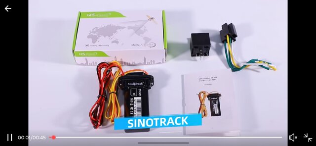 GPS Car Tracker Sinotrack Auto Accessories Passage Fort
