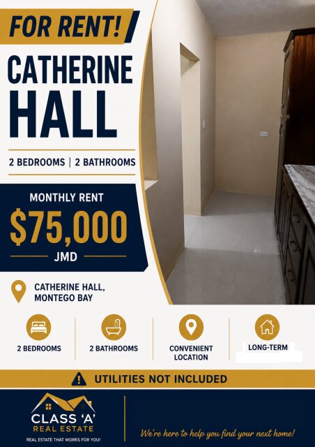 Downstairs 2 Bedroom For $75,000 In Catherine Hall Houses CATHERINE HALL