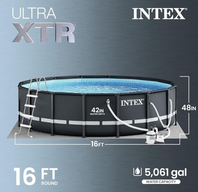 Above Ground POOL - Round 16 Ft - USED