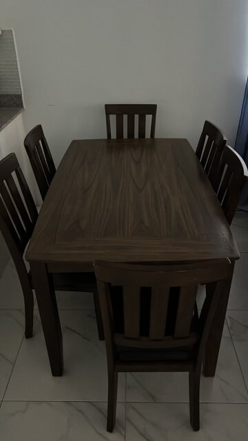 Dining Table (with 6 Chairs) -- 40K OBO Tables & Desks Portmore