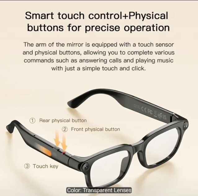 Ai Smart Camera Glasses