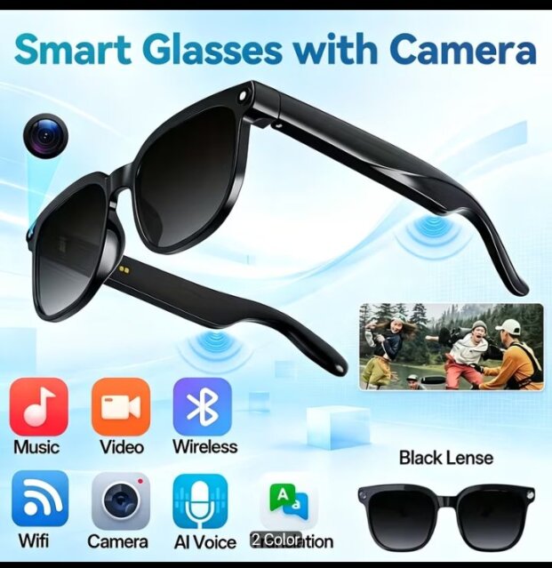 Ai Smart Camera Glasses