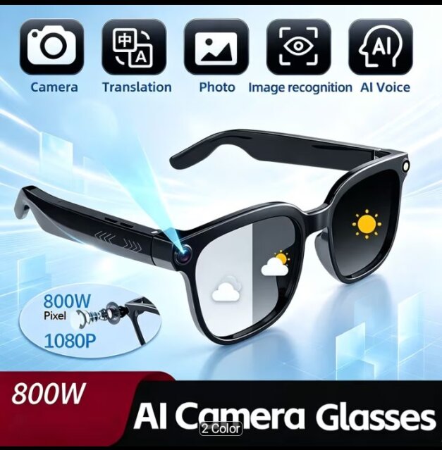 Ai Smart Camera Glasses
