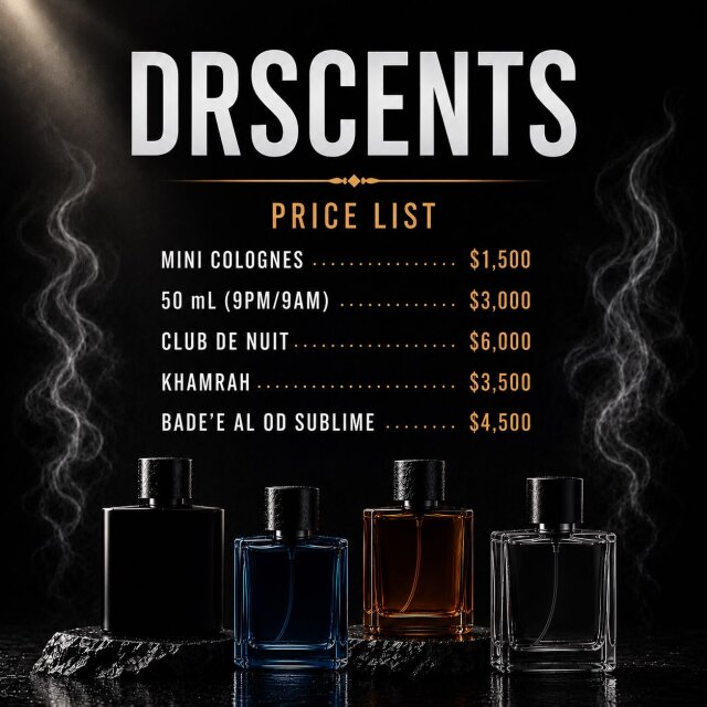 Drscentsja(colognes) Perfumes & Fragrances Port Antonio