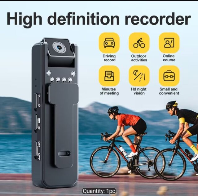 Body Dash Cam 2k Compact