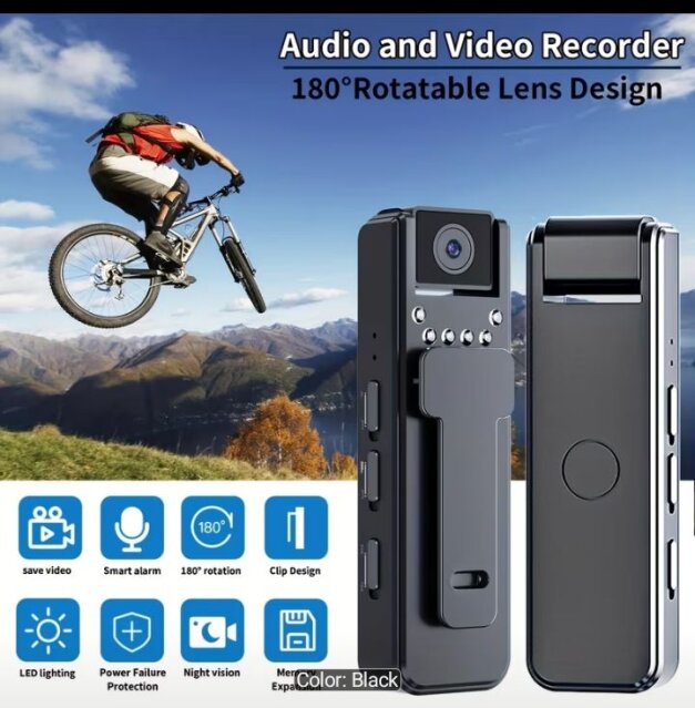 Body Dash Cam 2k Compact