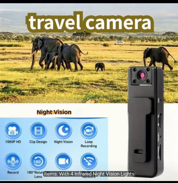 Body Dash Cam 2k Compact