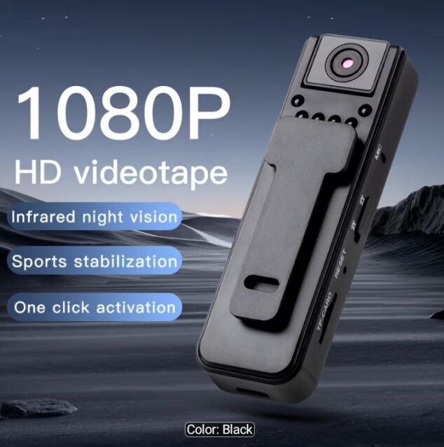 Body Dash Cam 2k Compact