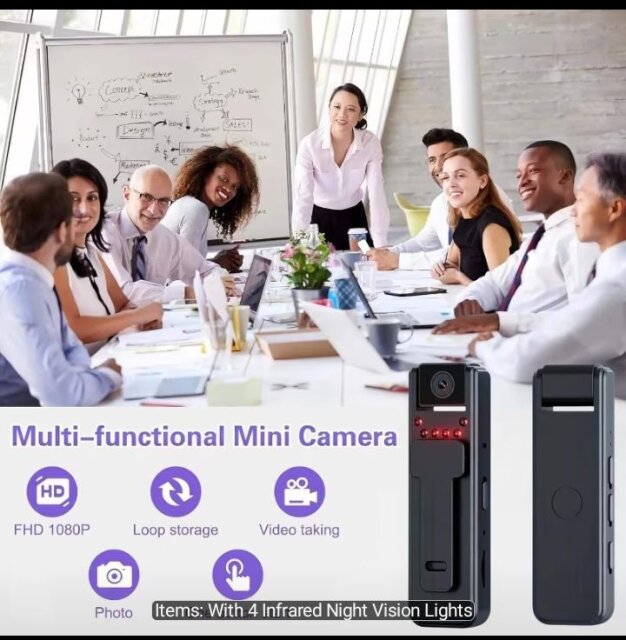 Body Dash Cam 2k Compact