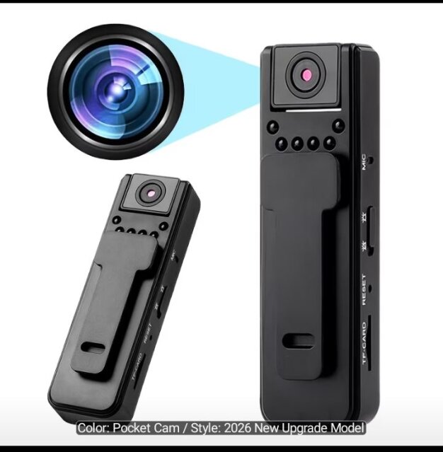 Body Dash Cam 2k Compact