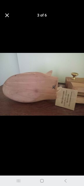 XL Cedar Wood Shoe Trees (Sizes 12-14)