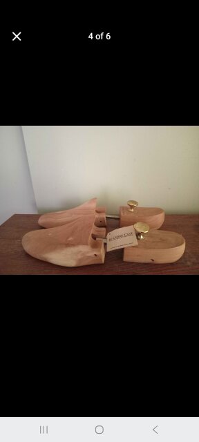 XL Cedar Wood Shoe Trees (Sizes 12-14)