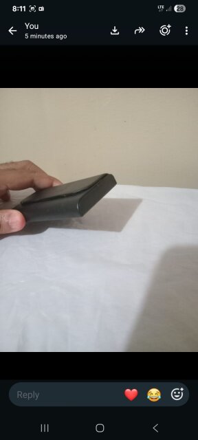 Small Black Leatherette Card Holder